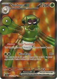 Spidops ex - 223/198 Ultra Rare NM