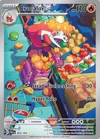 Crocalor - 202/193 Illustration Rare NM