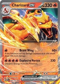 Charizard ex - 006/165 Double Rare NM