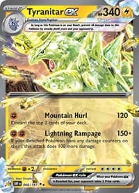Tyranitar ex 066/197 Double Rare NM