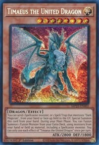 Timaeus the United Dragon MP23-EN003 Prismatic Secret Rare NM