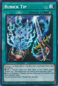 Runick Tip MP23-EN241 Prismatic Secret Rare NM
