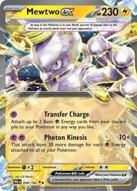 Mewtwo ex 058/182 Double Rare NM