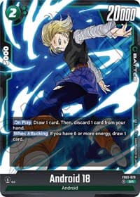 Android 18 - FB01-079 Super Rare NM