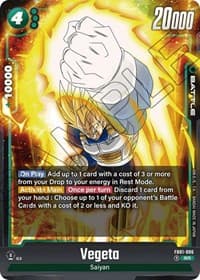 Vegeta - FB01-096 Super Rare NM