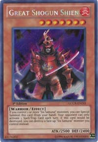Great Shogun Shien LCGX-EN233 Secret Rare NM