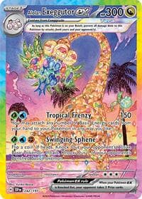 Alolan Exeggutor ex - 242/191 Special Illustration Rare NM