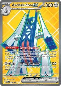 Archaludon ex - 224/191 Ultra Rare