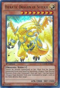 Hieratic Dragon of Sutekh GAOV-EN025 Ultra Rare