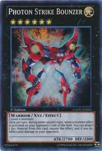 Photon Strike Bounzer GAOV-EN043 Secret Rare NM