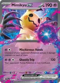 Mimikyu ex 069/159 Double Rare NM