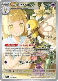 Lillie's Ribombee - 164/159 Illustration Rare