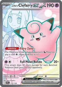 Lillie's Clefairy ex - 173/159 Ultra Rare NM