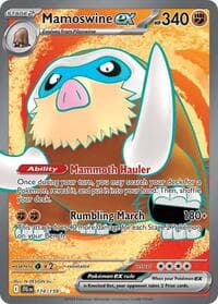 Mamoswine ex - 174/159 Ultra Rare NM