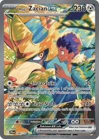 Hop's Zacian ex - 186/159 Special Illustration Rare NM