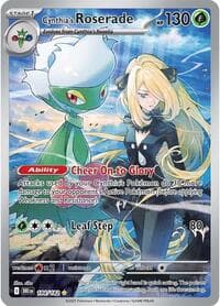 Cynthia's Roserade - 184/182 Illustration Rare