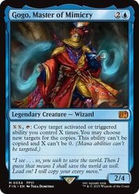 Gogo, Master of Mimicry FIN 54 NM
