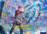 G'raha Tia, Scion Reborn Art Card (19) (Gold-Stamped Signature) ASFIN
