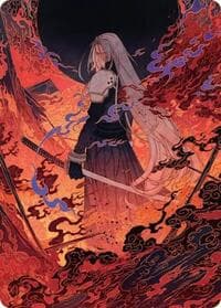 Nibelheim Aflame Art Card 35 S