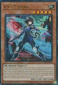 K9-17 Izuna JUSH-EN031 Ultra Rare