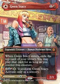 Gwen Stacy (0202) (Borderless) M NM