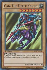 Gaia The Fierce Knight LC03 LCYW-EN002 Super Rare NM
