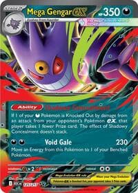 Mega Gengar ex - 125/217 Double Rare NM