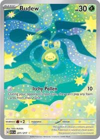 Budew - 221/217 Illustration Rare NM