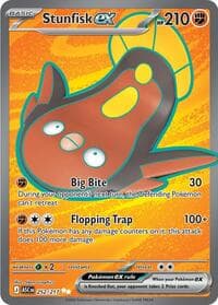 Stunfisk ex - 252/217 Ultra Rare