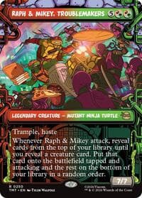 Raph & Mikey, Troublemakers (Showcase) TMT 250
