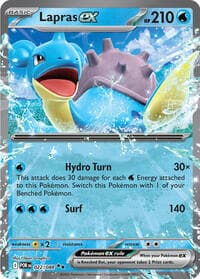 Lapras ex 022/088 Double Rare NM