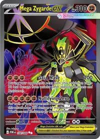 Mega Zygarde ex - 104/088 Ultra Rare NM