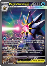 Mega Starmie ex - 118/088 Special Illustration Rare NM