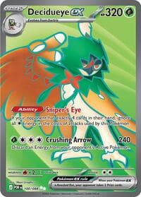 Decidueye ex - 100/088 Ultra Rare
