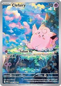 Clefairy POR 94 of 88 illustration rare