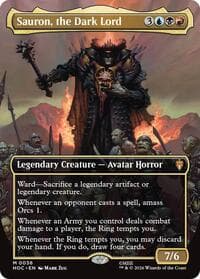 Sauron, the Dark Lord (Borderless) 36 M NM