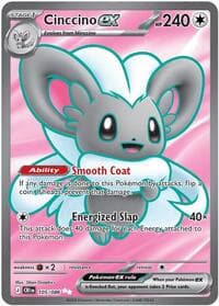 Cinccino ex - 105/086 Ultra Rare NM