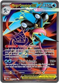 Mega Greninja ex - 100/086 Ultra Rare NM