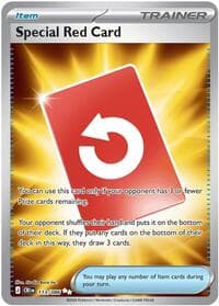 Special Red Card - 113/086 Ultra Rare NM