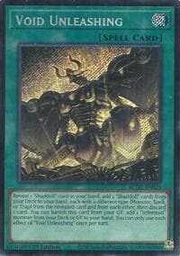 Void Unleashing BLGG-EN025 Secret Rare NM
