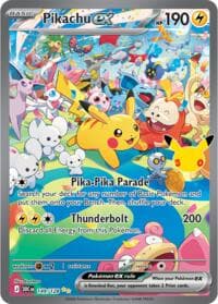 Pikachu ex - 149/128 Special Illustration Rare NM