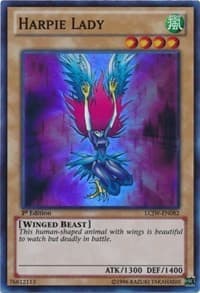 Harpie Lady LCJW-EN082 Super Rare NM