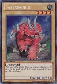 Sabersaurus LCJW-EN143 Secret Rare NM