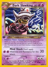 Dark Slowking 020/105 Rare MP