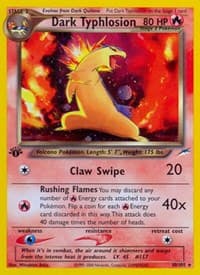 Dark Typhlosion 010/105 Holo Rare LP