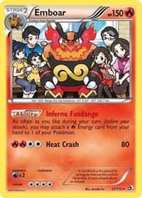 Emboar LTR 27/113 Holo Rare LP