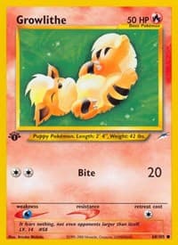 Growlithe 068/105 Common NM