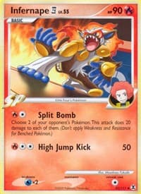 Infernape E4 43/111 Uncommon