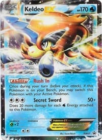 Keldeo EX - BW61 Promo NM