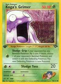 Koga's Grimer 078/132 Common NM
